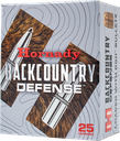 HORNADY 90268 BACK COUNTRY 9MM +P 138 GR 25 PER BOX