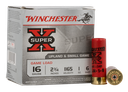 WINCHESTER XU166 SUPER-X GAME LOAD 16 GA 2-3/4" 1 OZ 6 SHOT 25 RNDS