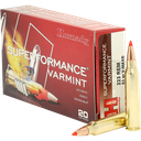 HORNADY 8308 SUPERFORMANCE 223 WSSM 55 GR V-MAX 20 PER BOX