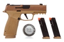 SIG SAUER 365XCA-9-CXR3P-COMP-2A P365X-MACRO COMP 2A 9MM COYOTE 3"