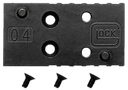 GLOCK 74011 ADAPTER PLATE 04 FOR 17, 19, 45, 47, 34 LEUPOLD DPP FOOTPRINT