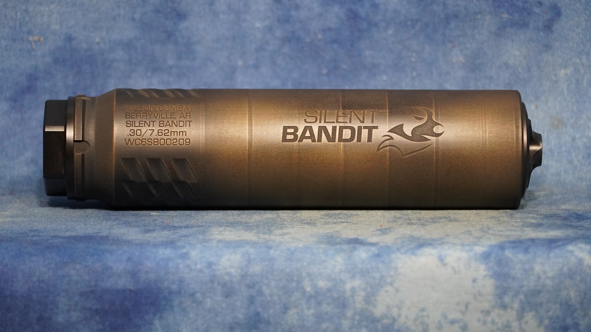 WILSON COMBAT SILENT BANDIT 6 BAFFLE 30 CAL SUPPRESSOR CT BURNT BRONZE-img-0