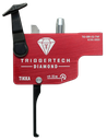 TRIGGERTECH TI0-SRB-02-TNF TIKKA DIAMOND BLACK/RED FLAT TRIGGER 4-32 OZ 