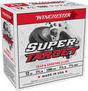 WINCHESTER TRGT12M7 SUPER-TARGET HEAVY 12 GA 2-3/4" 1 1/8OZ 7.5 SHOT 25 RNDS USA 250