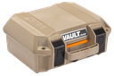 PELICAN VCV100 VAULT CASE SMALL TAN POLYMER HOLDS HANDGUN