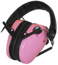 CALDWELL 487111 E-MAX LOW-PROFILE MUFF 23 DB OVER THE HEAD PINK/BLACK ADULT