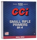 CCI BR-4 SMALL RIFLE BENCH PRIMER 100 CNT