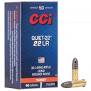 CCI 960 QUIET 22LR 40GR LRN 50RND