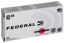 FEDERAL RTP40180 RANGE & TARGET 40 S&W 180 GR FULL METAL JACKET 50 PER BOX
