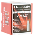 HORNADY V-MAX, HORN 21710  BULL .172  20 VMAX              100/40
