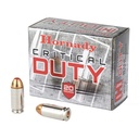 HORNADY 91376 40 S&W 175 GRAIN CRITICAL DUTY 20 RNDS 
