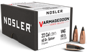 NOSLER VARMAGEDDON 22 CAL 40 FB TIPPED BULLETS 100 CNT
