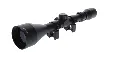 TRUGLO 3-9X40 BLACK WITH WEAVER RINGS BDC RETICLE