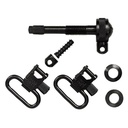 UNCLE MIKES QUICK DETACH SLING SWIVEL SET REMINGTON 742 ADL 1" SWIVEL STEEL BLACK