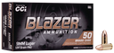 CCI 5201 BLAZER BRASS 9MM 124 GRAIN FMJ 50 ROUNDS